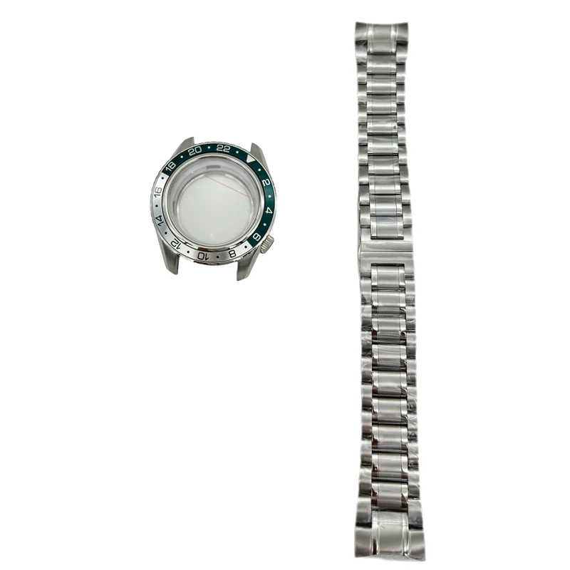 44Mm Modified Waterproof Tai Chi Ring Mechanical Watch Accessories Stainless Steel 304 Case Strap for NH34 Movement