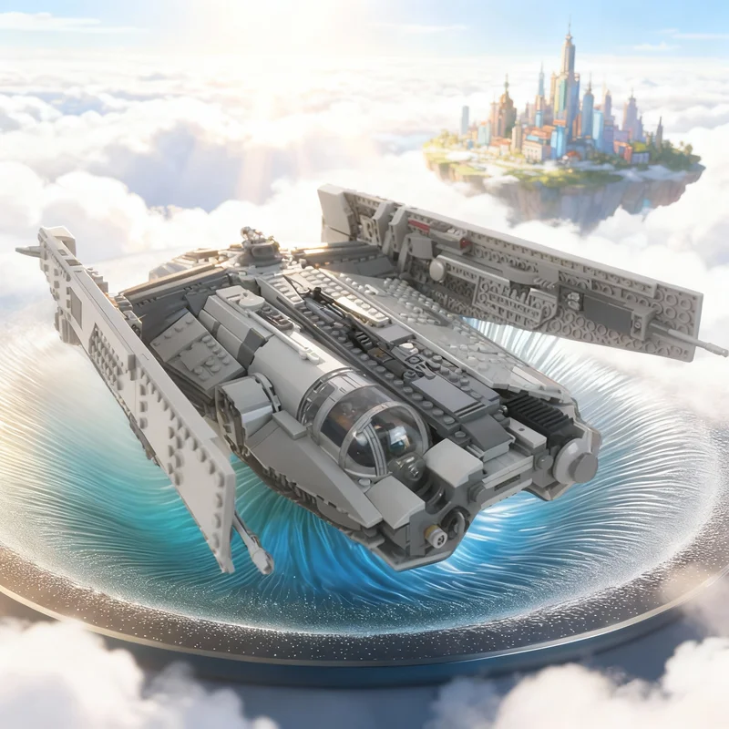 

Набор для сборки MOC Fondor Haulcraft, 1601 деталь, модель звездолета, конструктор, архитектурный набор, идея для рождественского подарка, развивающая игрушка