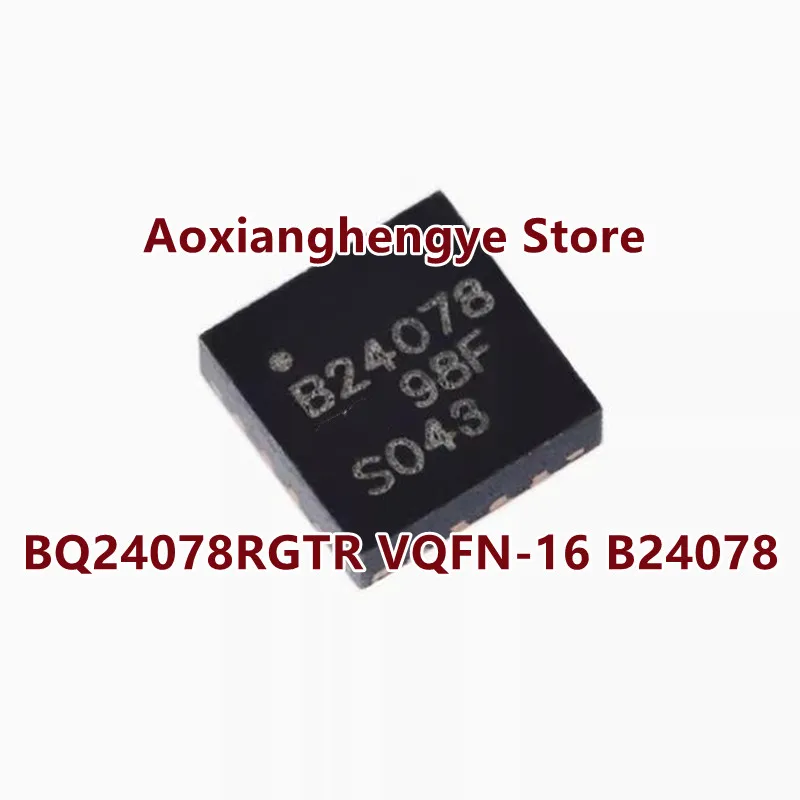 5PCS BQ24078RGTR VQFN-16 B24078 1.5-A High Battery Voltage Li-Ion Battery Chargers with Power-Path Management IC