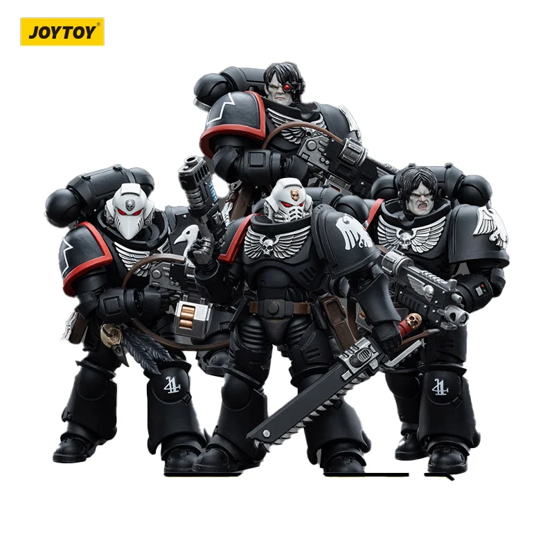 

in stock 100% Original JOYTOY WARHAMMER 40K Raven Guard Intercessors Sergeant Rychas Ashan Colvane Nax Robot Action Model