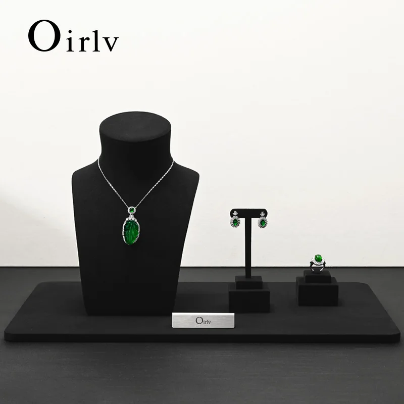 

Ювелирные изделия oirlv, ювелирные магазины, витрины, комплекты ювелирных изделий, органайзеры, реквизит для демонстрации ювелирных изделий, высококачественный замшевый материал