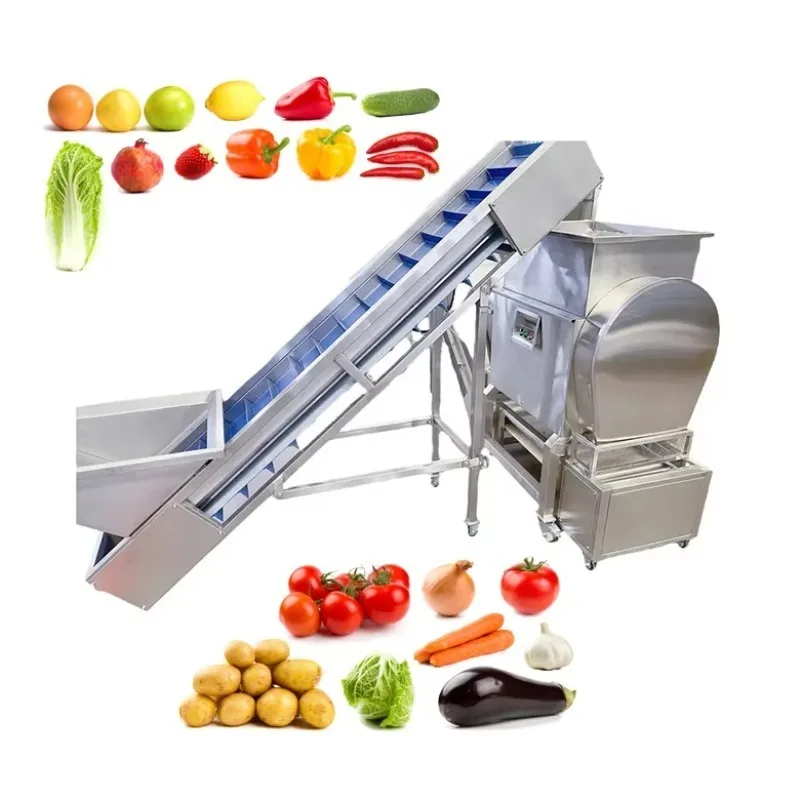 

Vegetable Slicing Equipment Automatic Vegetable Cutter Slicer Machine Continuous Slicing Machine