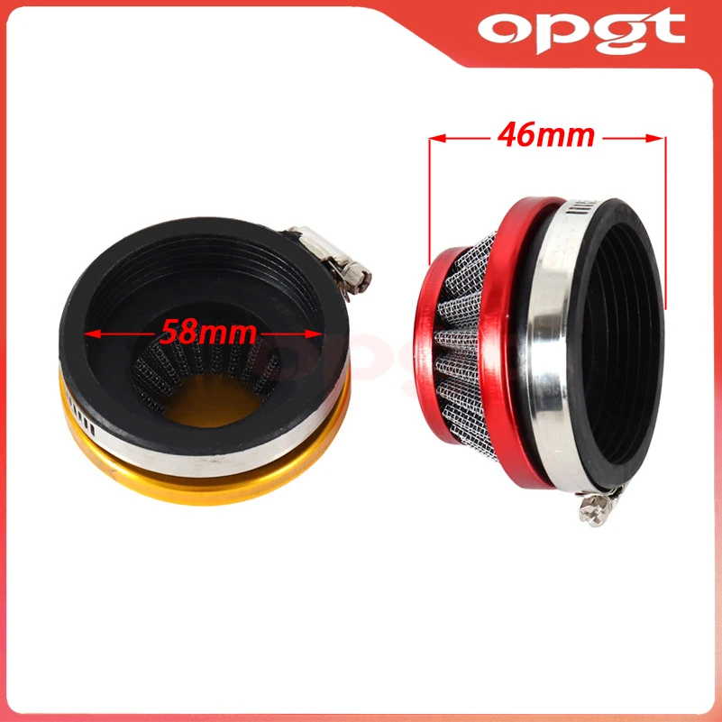 OPGT ATV 49cc Performance 19mm Carburetor 58mm Air Filter cable Assembly for 2-stroke 49cc 50cc 60cc 66cc 80cc Mini Pocket Bike view 6