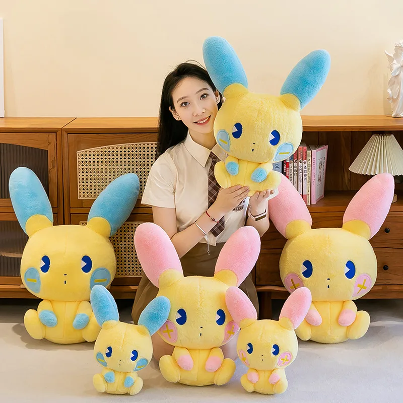 Pokemon Plusle Minun Peluche Anime Pokémon Peluche Bambole 30/70 cm Carino Farcito Cuscino Pikachu Regali Di Natale per I Bambini