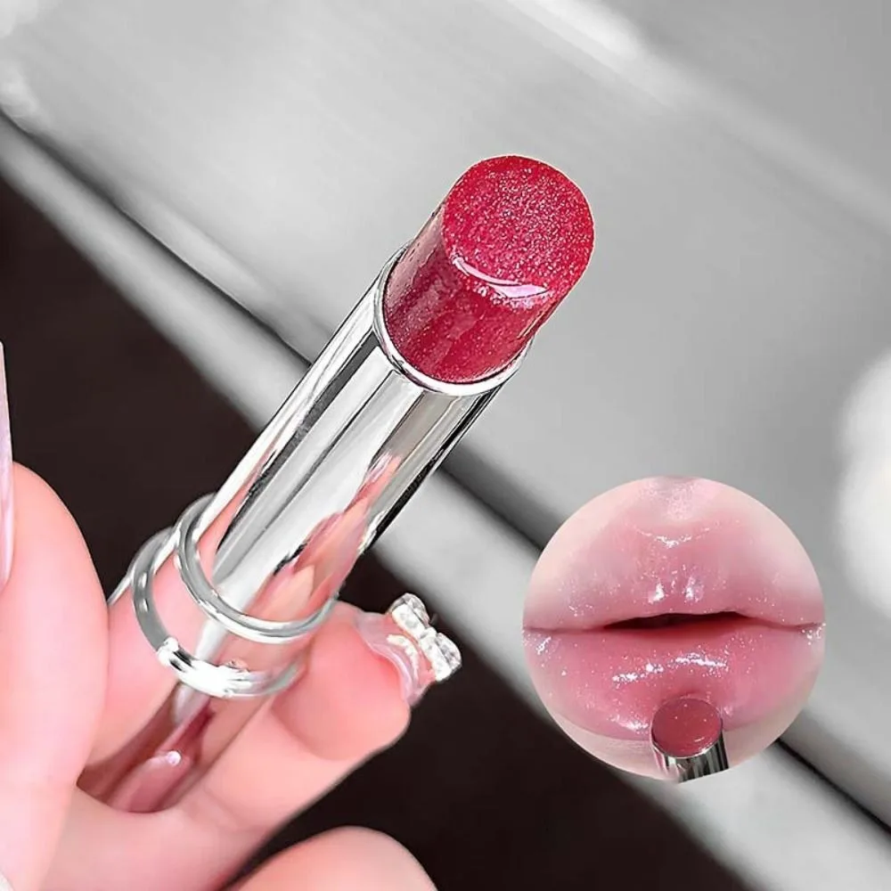 Fade Lip Lines Moisturizing Lip Balm Light and Hydrating Easy To Carry Lip Makeup Anti Cracking All-Match Tinted Lipstick Girl