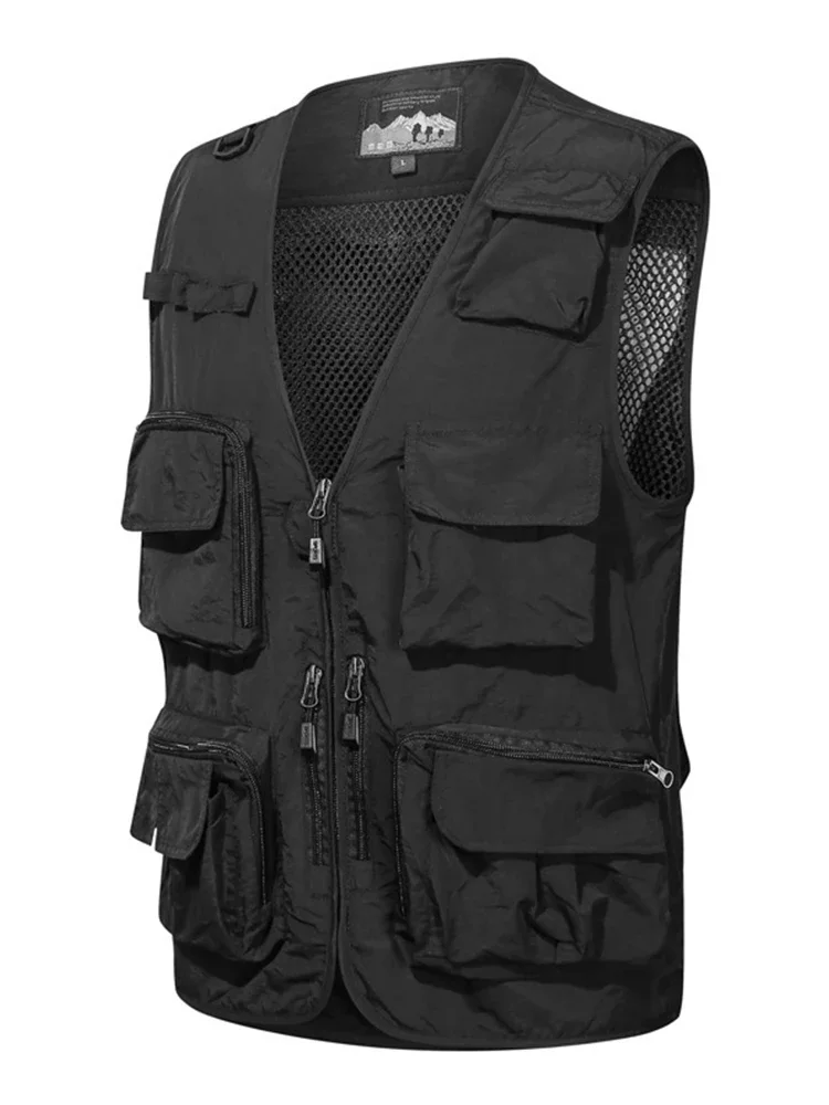 Lente en herfst Outdoor-stijl Gepersonaliseerde Trendy werkkleding Bovenkleding Functionele stijl Gepersonaliseerde tactische vest Heren Tactica