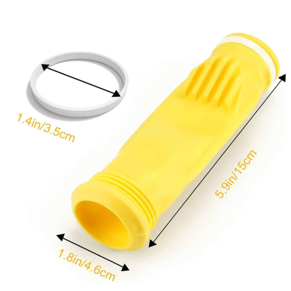 2PCS Cleaning Diaphragms With Retaining Rings Kits Swimming Pool Cleaner Replacement Parts For Zodiac Baracuda G3 G4 Yellow
