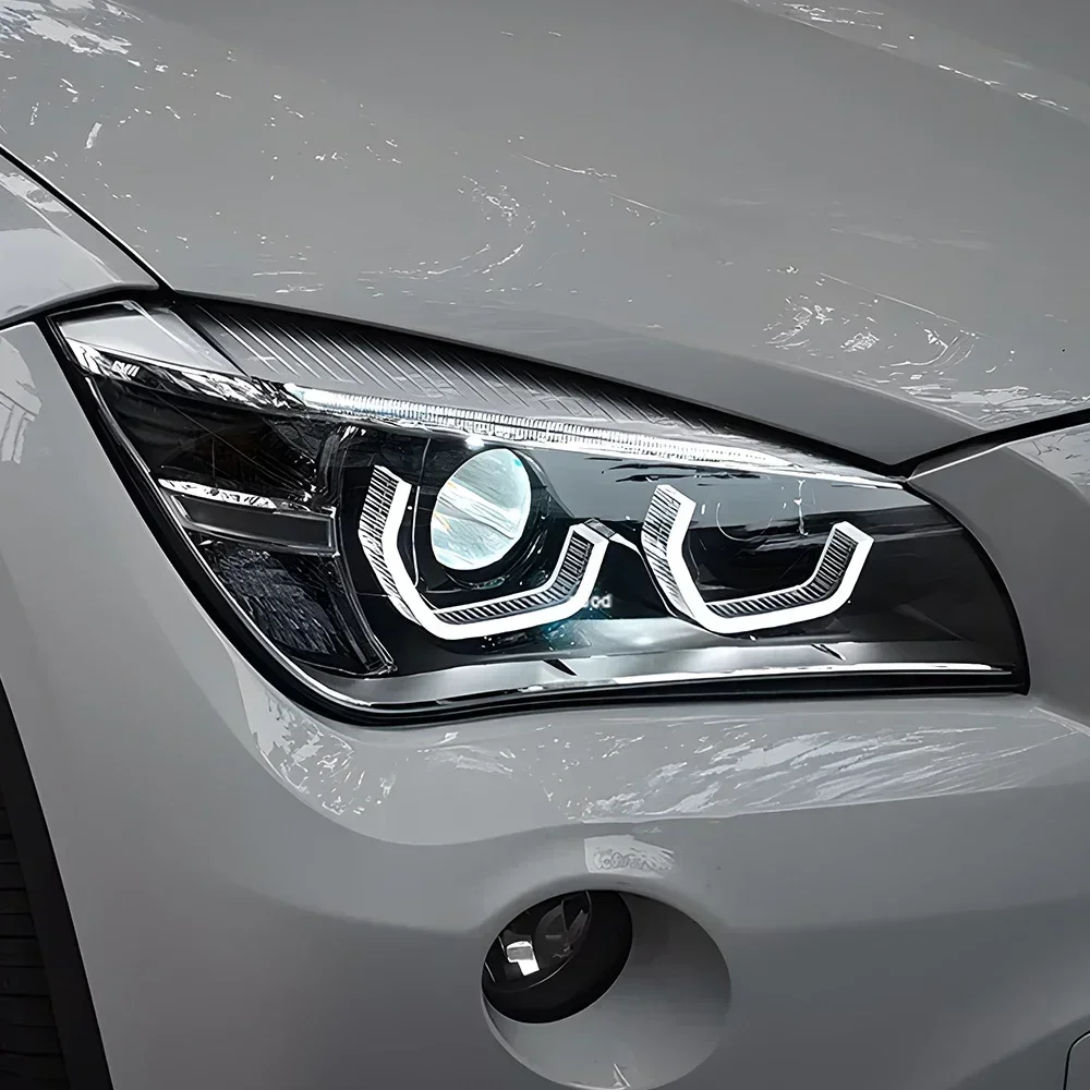

Авто фары в сборе для 2011-2015 Bmw X1 E84 светодиодные передние фонари автомобиля, обновление объектива проектора с высокой настройкой, горячая распродажа, аксессуары