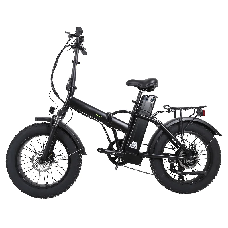 

20 Inch 7-Speed 250W 350W Fat Tire Folding Electrical Bicycle 36v 48v Aluminum Alloy Frame 750W Motor Power Bike for Men Women