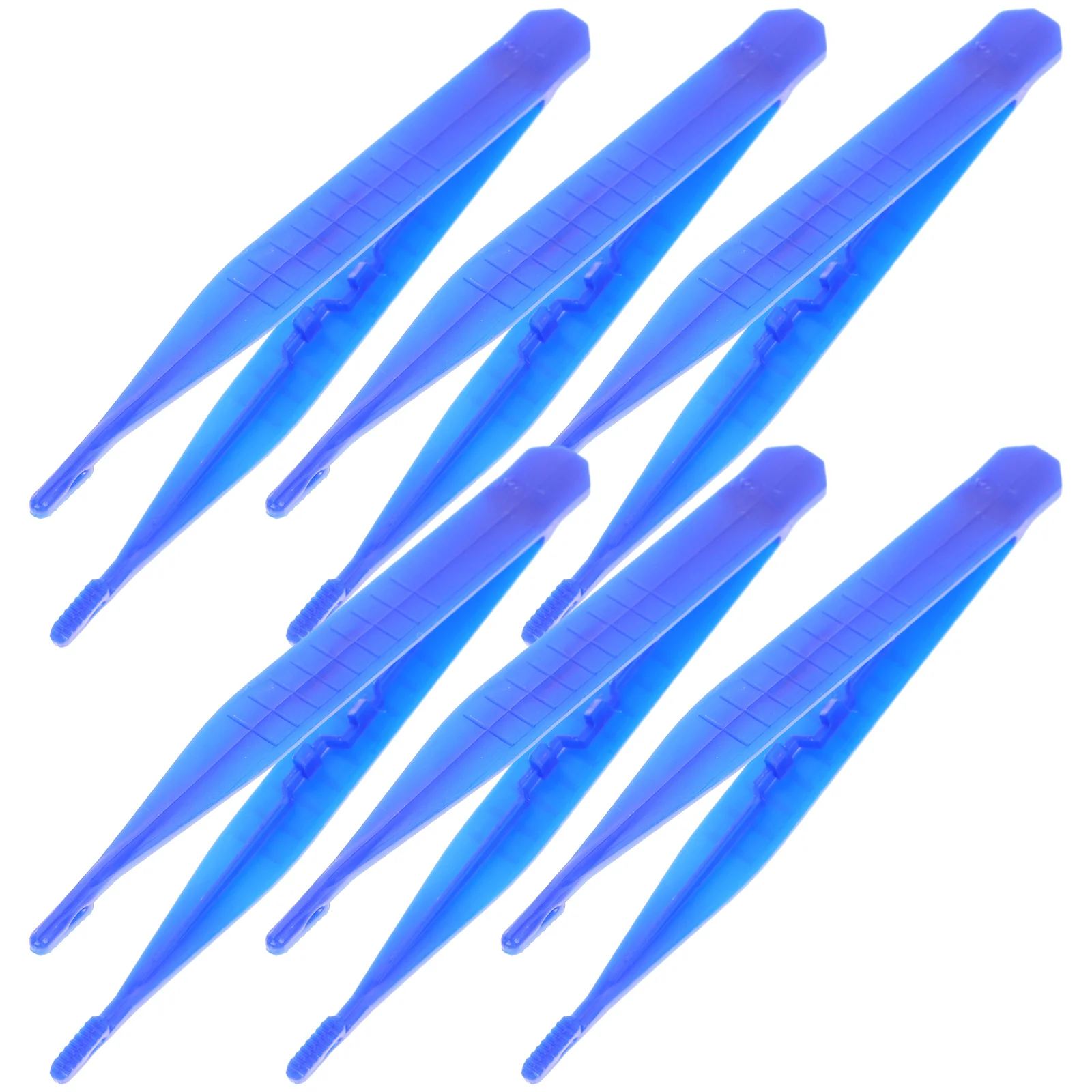 

6Pcs Plastic Reptiles Feeding Clips Tweezers Lizard Scorpion Spider Food Clamp Feeding Tool Reptiles Food Clip