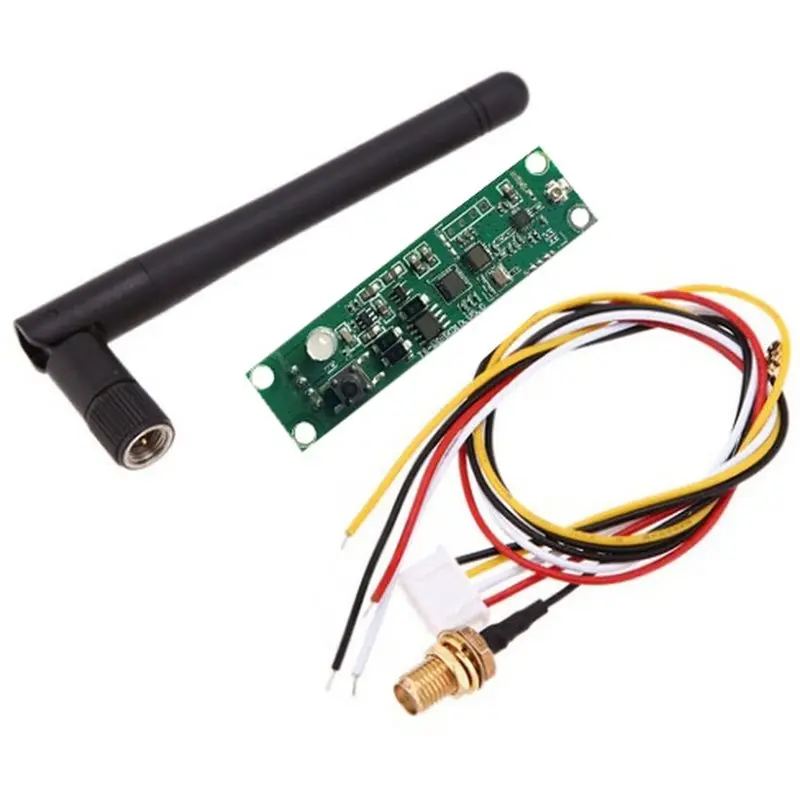 B08B-5Pcs 2.4Ghz Wireless DMX512 Transmitter Receiver 2 In 1 PCB Module Wireless PCB Board With Antenna For DMX Stage Light