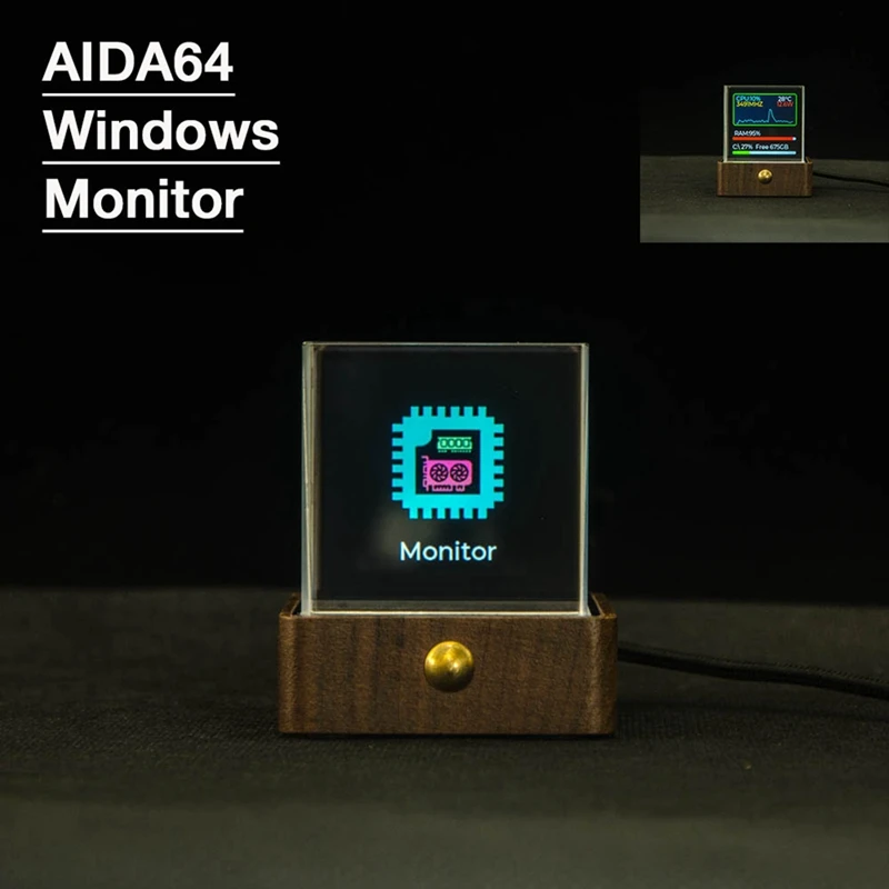 Bitcoin Stock Ticker Monitor شاشة ديجيتال على مدار الساعة درجة حرارة الطقس والرطوبة تشغيل الصورة الشخصية