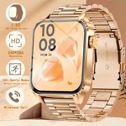 LIGE-Montre connectée Bluetooth pour femme, montre-bracelet étanche, montre de fitness pour Xiaomi, Huawei, Android, iOS, iPhone, appel, nouveau