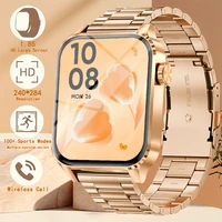 LIGE New Bluetooth Call Smart Watches Women Wrist Watch Fitness Watch Waterproof Smartwatch For Xiaomi Huawei Android iOS iPhone 1