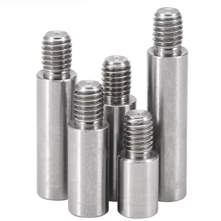 M2 M2.5 M3 M4 M5 M6 304 Słupek gwintowany ze stali nierdzewnej *L+4/6/8mm Okrągła śruba dystansowa PCB Podkładka dystansowa Kolumna z pojedynczą głowicą — zdjęcie 7