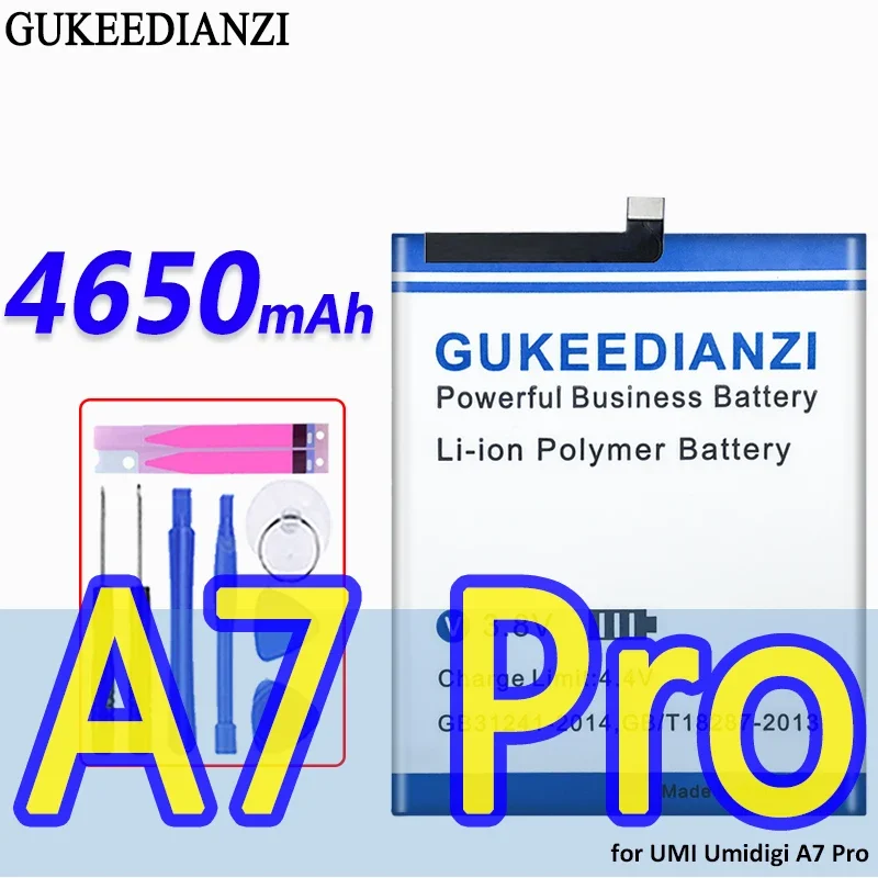 

GUKEEDIANZI A7pro 4650mAh High Capacity Battery For UMI Umidigi A7 Pro