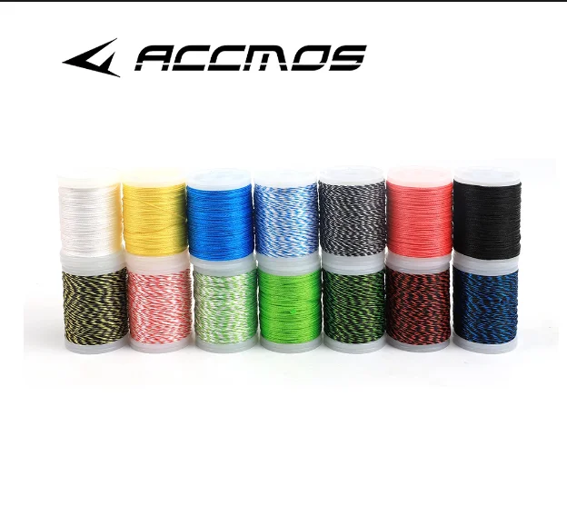 7 Color Archery Bow String Serving Thread Bowstring Rope Making Thread 110m Diameter 0.4mm for Recurve Compound Bow Hunting