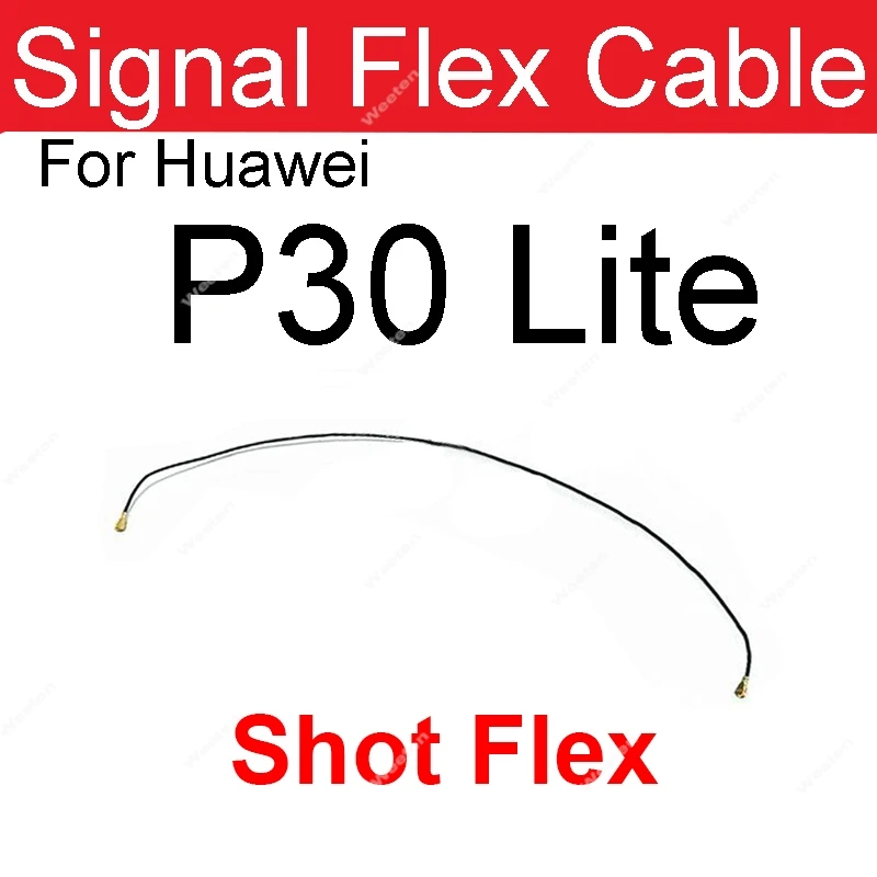 Wifi Coaxial Connector Aerial Flex Ribbon For Huawei P20 P30 P40 Pro P30 Lite P40 Lite P40 Pro+ Antenna Signal Flex Cable Parts