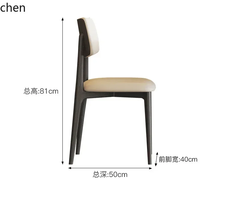Rock Slab Dining Table Modern Minimalist Light Luxury New Chinese Style White Wax Wood Dining Table for Home Small Apartment