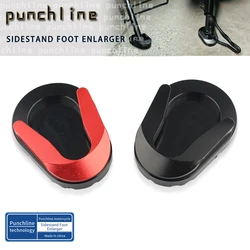 Fit SR GT200 SRGT200 SR GT 200 2021-2024 Kickstand Sidestand For SR GT125 SR GT 125 Stand Extension Enlarger Pad