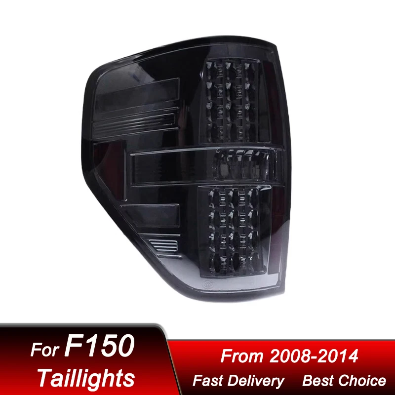 

Hot Car styling Tail Lights For Ford RAPTOR F150 6.2 08-14 new style LED Dynamic Turn Signal Light Tail Lamp Assembly