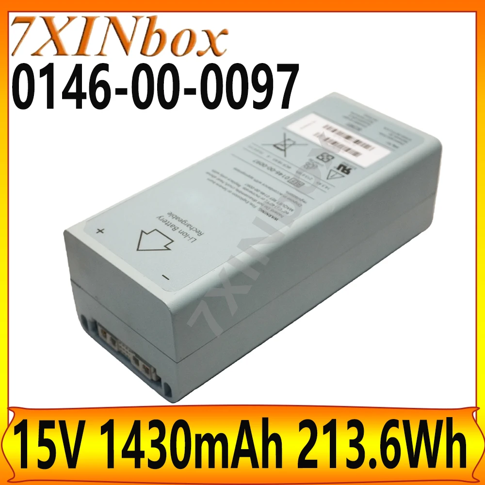 

7XINbox New 0146-00-0097 15V 1430mAh 213.6Wh Lithium Battery For MAQUET CARDIOSAVE hybrid Datascope