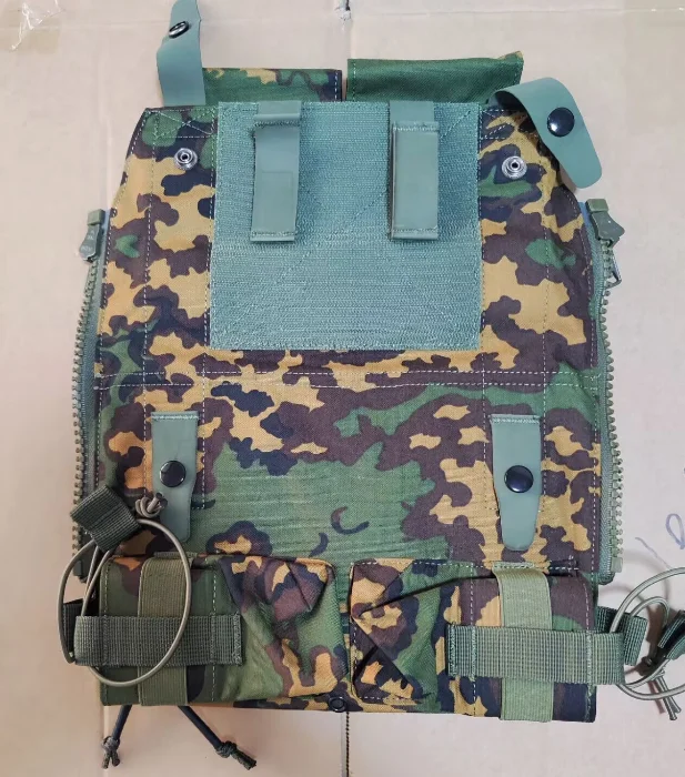 Russian SS Let Camouflage Vest Back Panel Bag For Avs Jpc