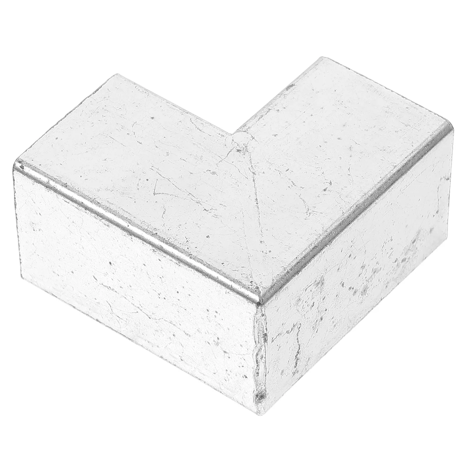 Zinc Alloy Square Tube Connector Heavy Duty Right Angle Pipe Connector for Guardrails Shelving Fixing Two Way Three Way