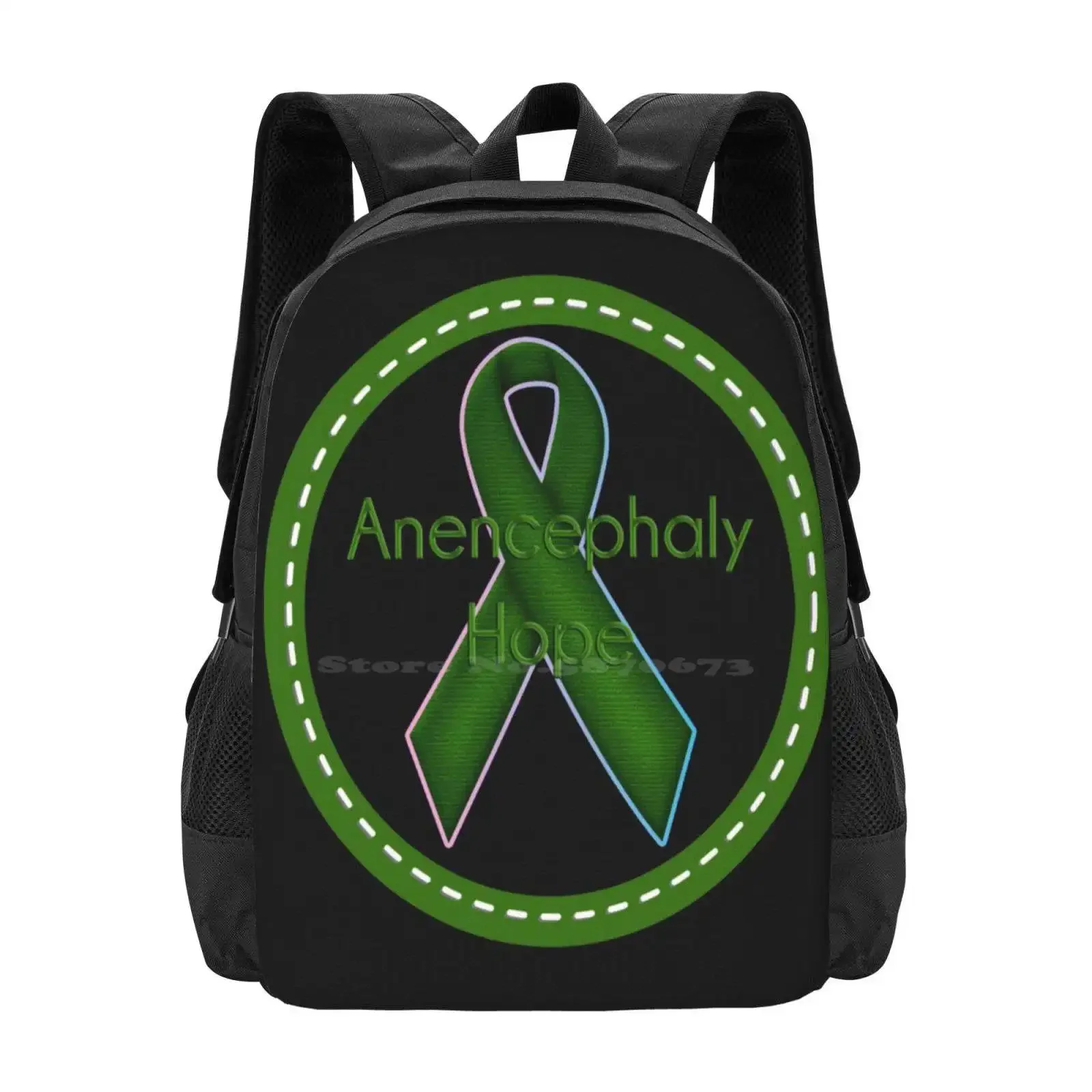 

Anencephaly Hope 3d Print Design Backpack Student Bag Anencephaly Acrania Hope Ntd