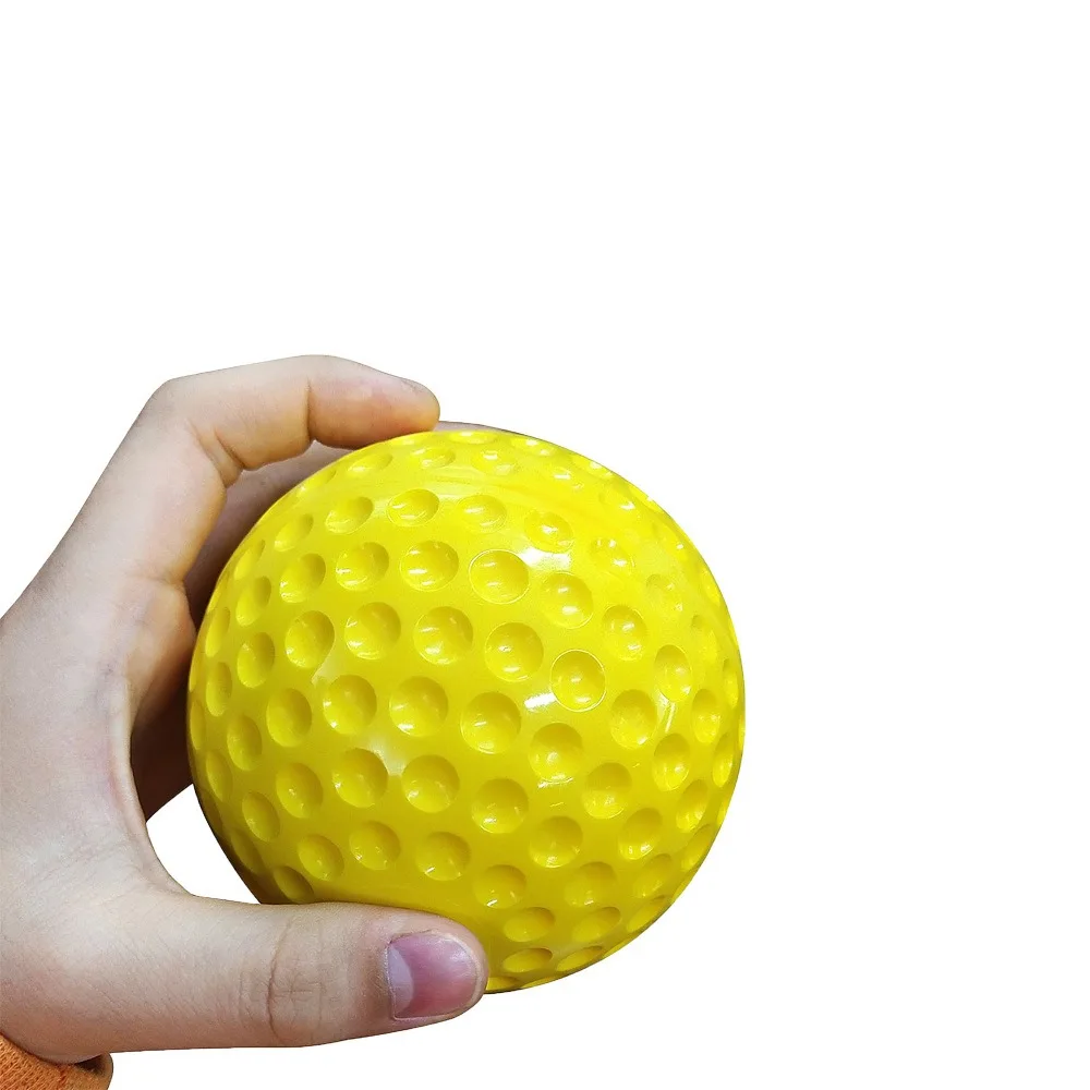 1 Pc 9 Inch Solid Hard Baseball PU Wear-resistant Professional Training Softball Indoor Outdoor Baseball Practicing Accessory