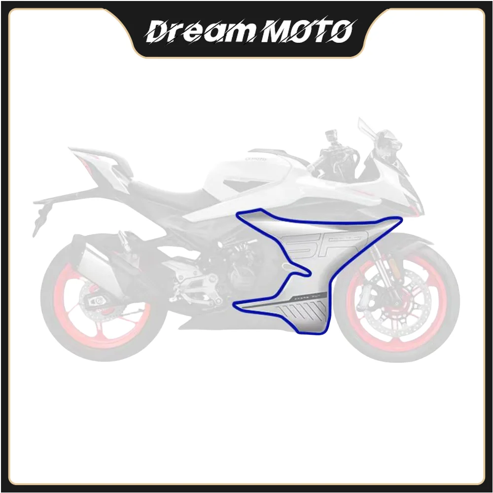 

For CFMOTO450SR 450SRS radiator guard CF400-6 left and right front guard air deflector decorative plate shell CFMOTO450SR 450SRS