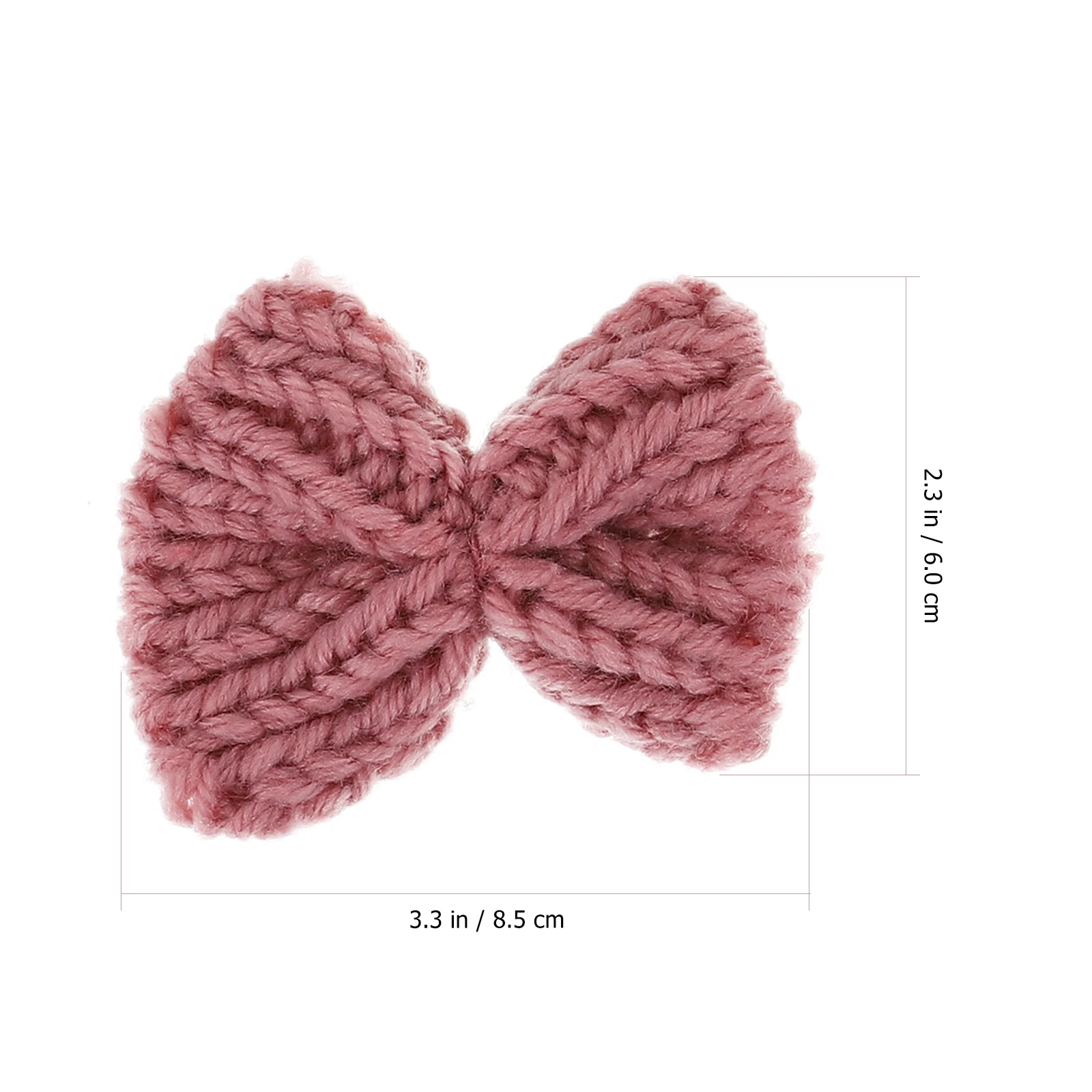 

12 Pcs Hair Bow Clothing Ornaments Hairband DIY Bowknots Woolen Adornment Decorative Headwear Accessories Accessory
