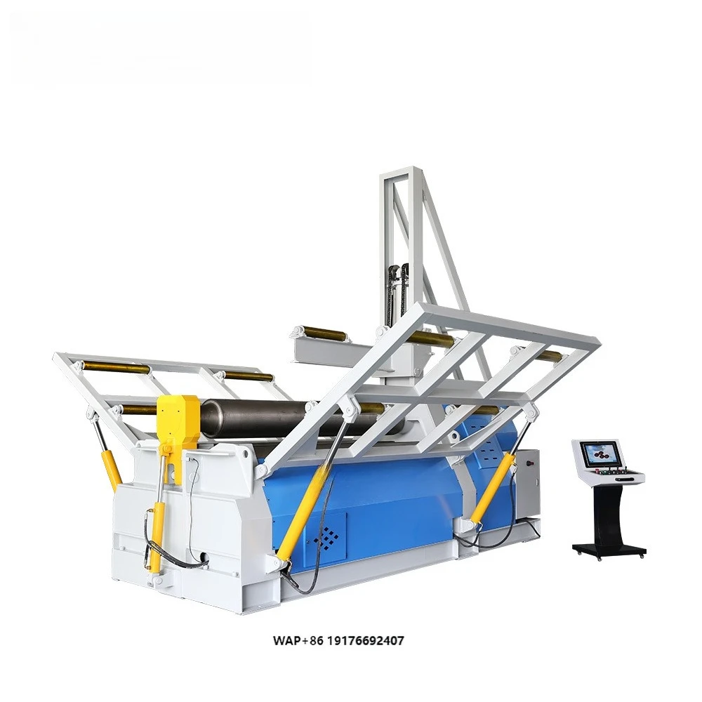 W12 CNC 6*2000 CNC Plate Rolling Equipment with Advanced Programming System Precision Steel Plate Processing Best Price