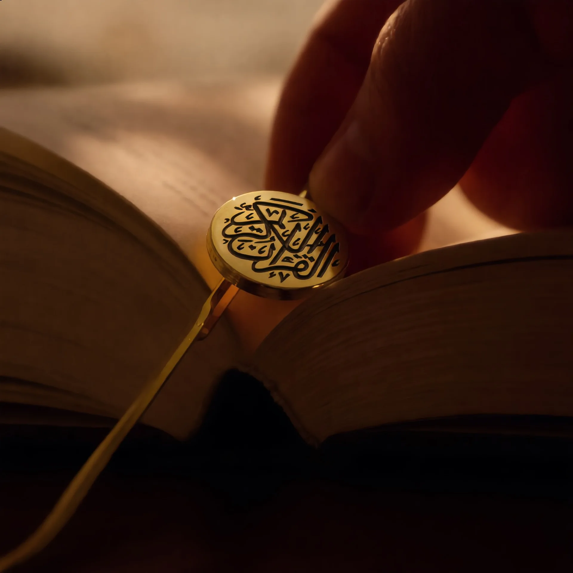 6Pcs Islamic Metal Bookmark Arabic Calligraphy Quran Page Marker Gold Silver Book Clip Eid Mubarak Ramadan Gift Reading Accessor