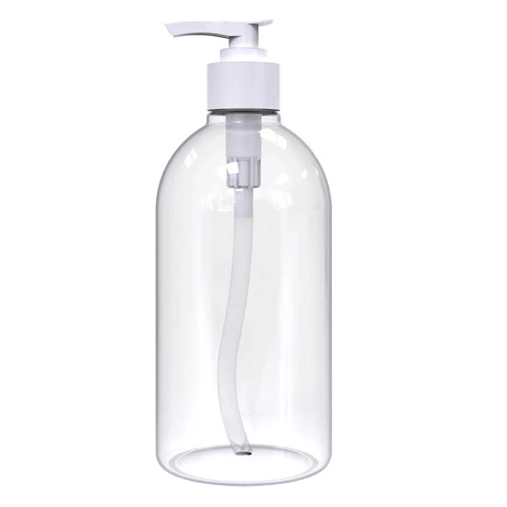 1/3 Pcs 500ml Refillable Shampoo Bottles Pump Bottles Conditioner Dispenser Empty for Bathroom Shower