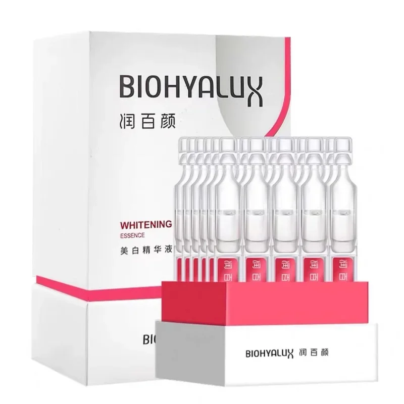 Sérum Iluminador de Vitamina C BIOHYALUX Hidratação Clareamento Hidratante Atenua Manchas Escuras Ilumina a Pele Essência para Cuidados com a Pele