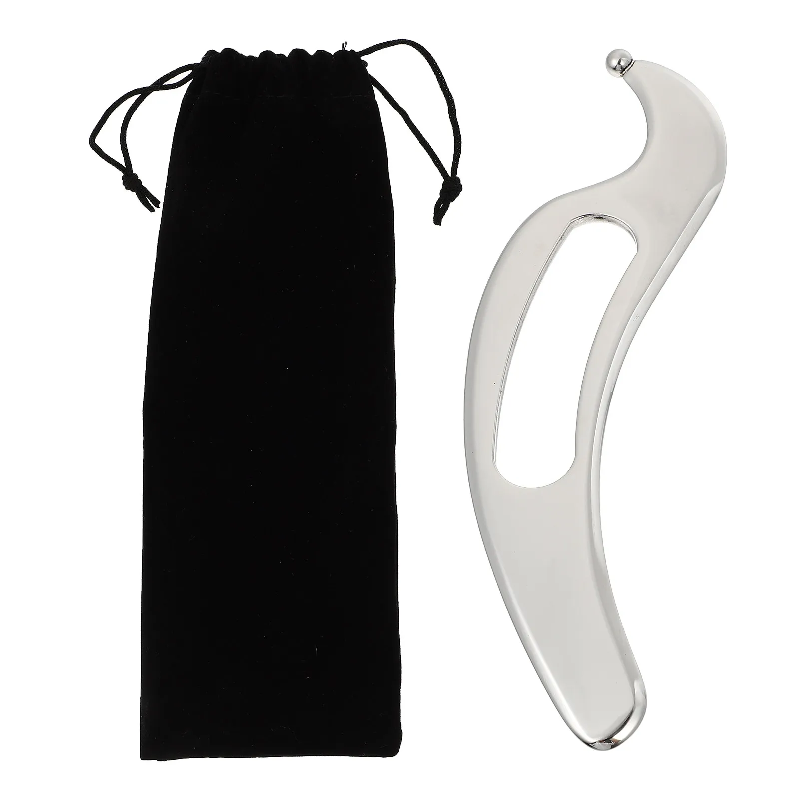 

1Pcs Fascia Scraping Board High-Quality Stainless Steel Gua Sha Massage Tool Body Muscle Massager Relaxing Scraping Plate