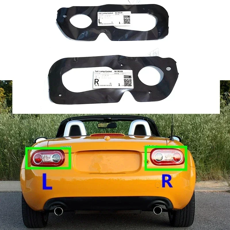 Car Rear Bumper Tail Light Lamp Sealing Gasket For MAZDA MX-5 MX5 Miata 2009