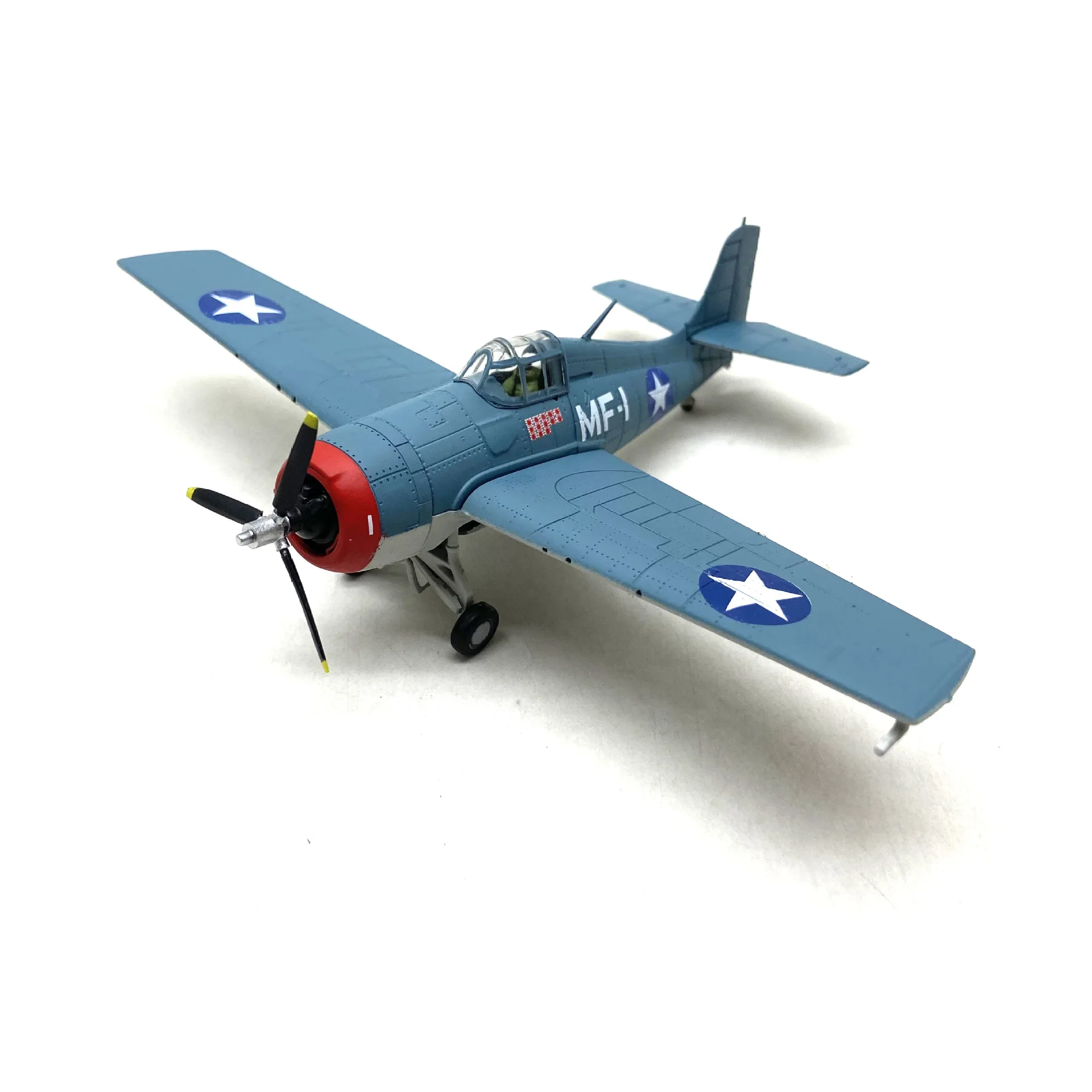 American F4f Wildcat 1:72 Scale Carrier-Based Fighter Alloy Aircraft Model Desktop Decoration Adults Gifts Airplane Display