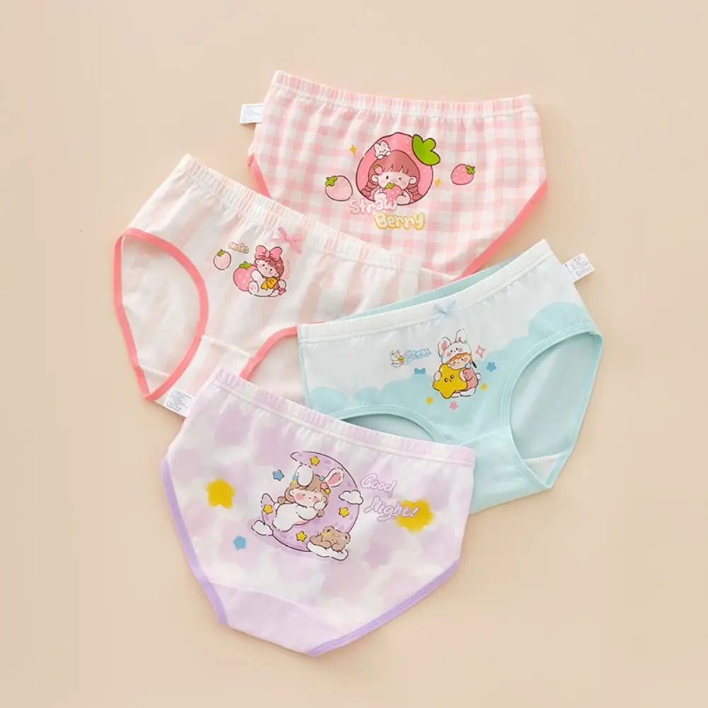 Breathable Cotton Children's Panties Children Clothing Travel Supplies Girls Underwear Briefs Underpants Kids Briefs Girls