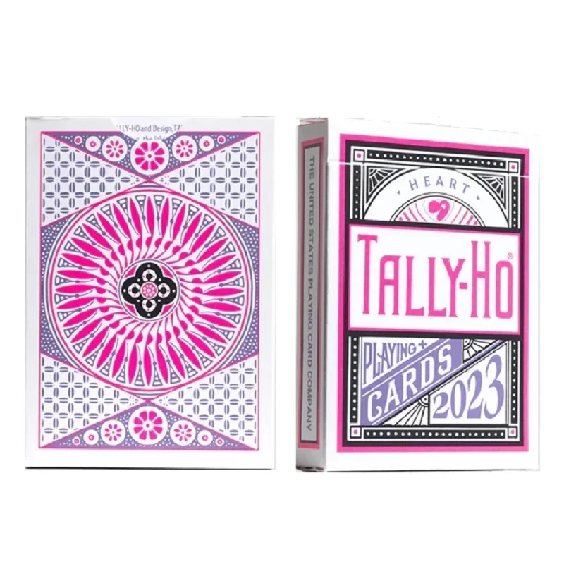 Tally-Ho Heart Playing Cards Circle Back Deck Card Games Magic Tricks