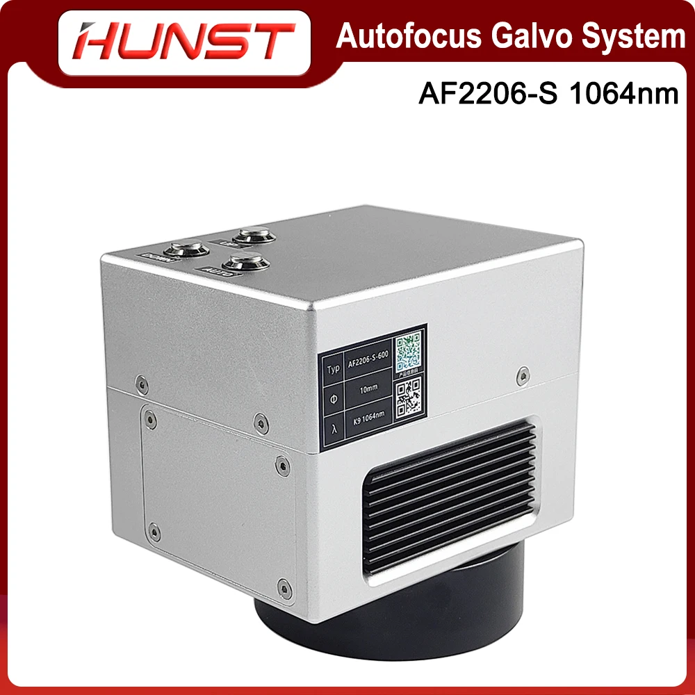 

HUNST SINO-GALVO Autofocus Galvo System AF2206-S Fiber Laser Scanning Galvo Head Input Aperture 10mm for Metal Marking Machine.