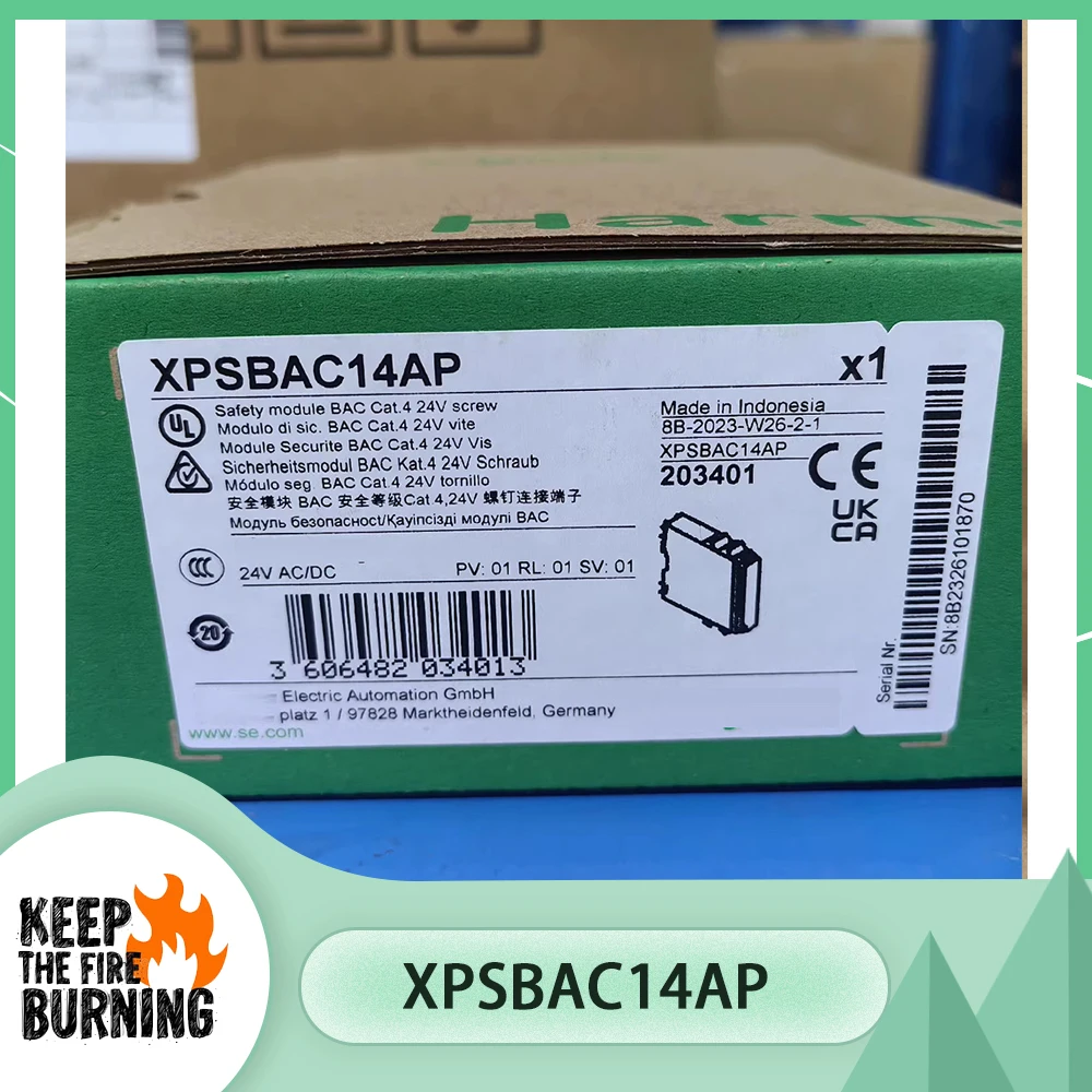 Original For Schneider Safety Relay XPSBAC14AP