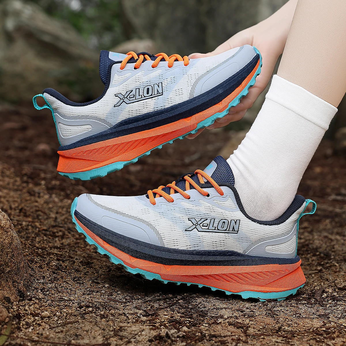 2601Women's Wide Toe Box Mesh Running Shoes Breathable Sneakers Non-slip Shock Absorbing Wear-resistant Comfort Training Shoes