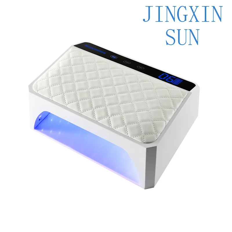 X40 178W wearing nail special hand pillow rechargeable dual hand phototherapy machine wireless electric storage nail lamp
