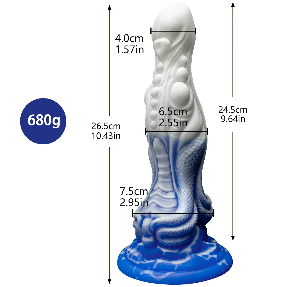 10in Realistic Silicone Animal Dildo Vaginal G-spot Stimulator Anal Plug Buttplug Monster Dildo Female Masturbators Adult Dildos