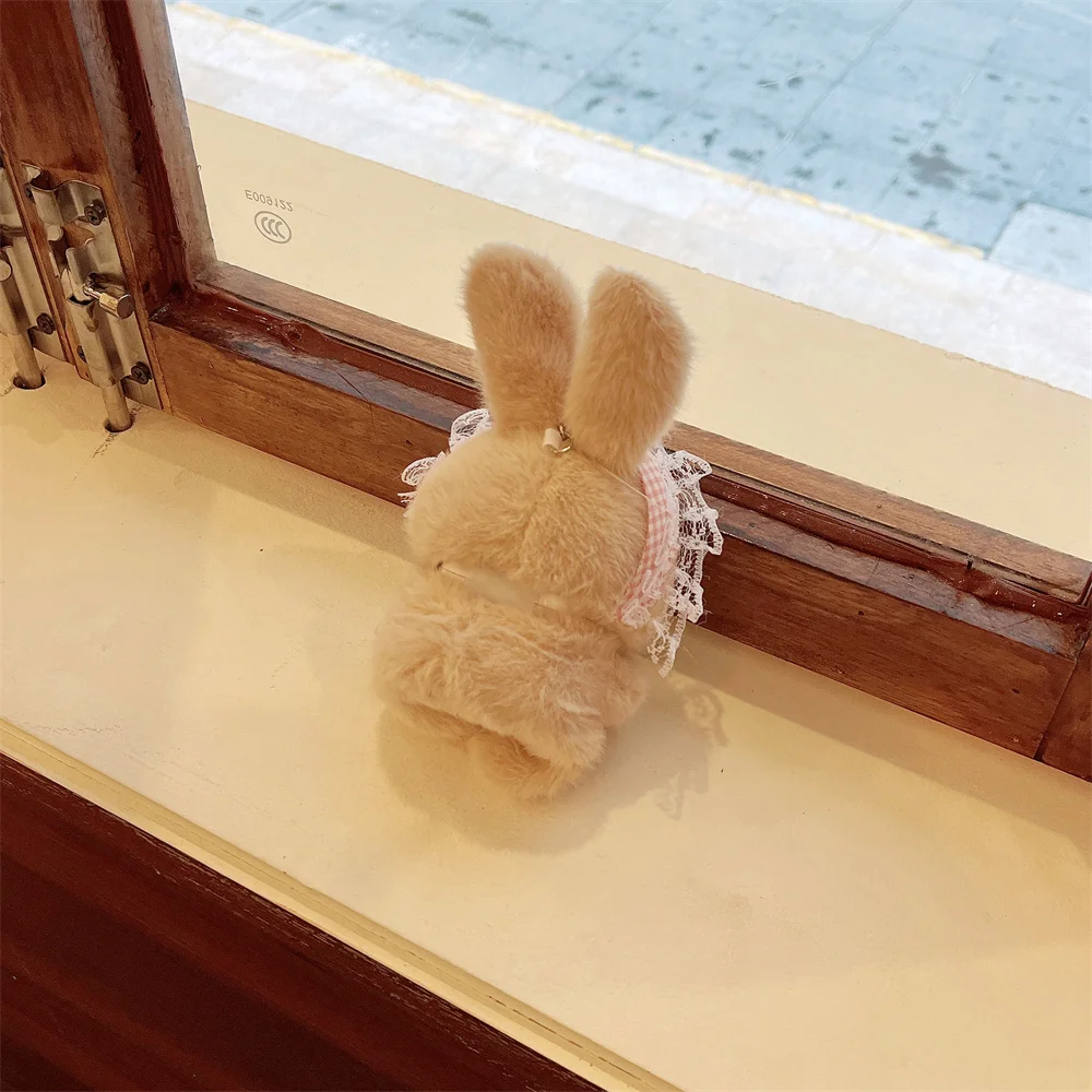 Cute Plush Ears Rabbit Earphone Case for Apple AirPods 1 2 3 4 Pro Air Pods Pro2 Soft Furry Wireless Charging Box Headset Covers