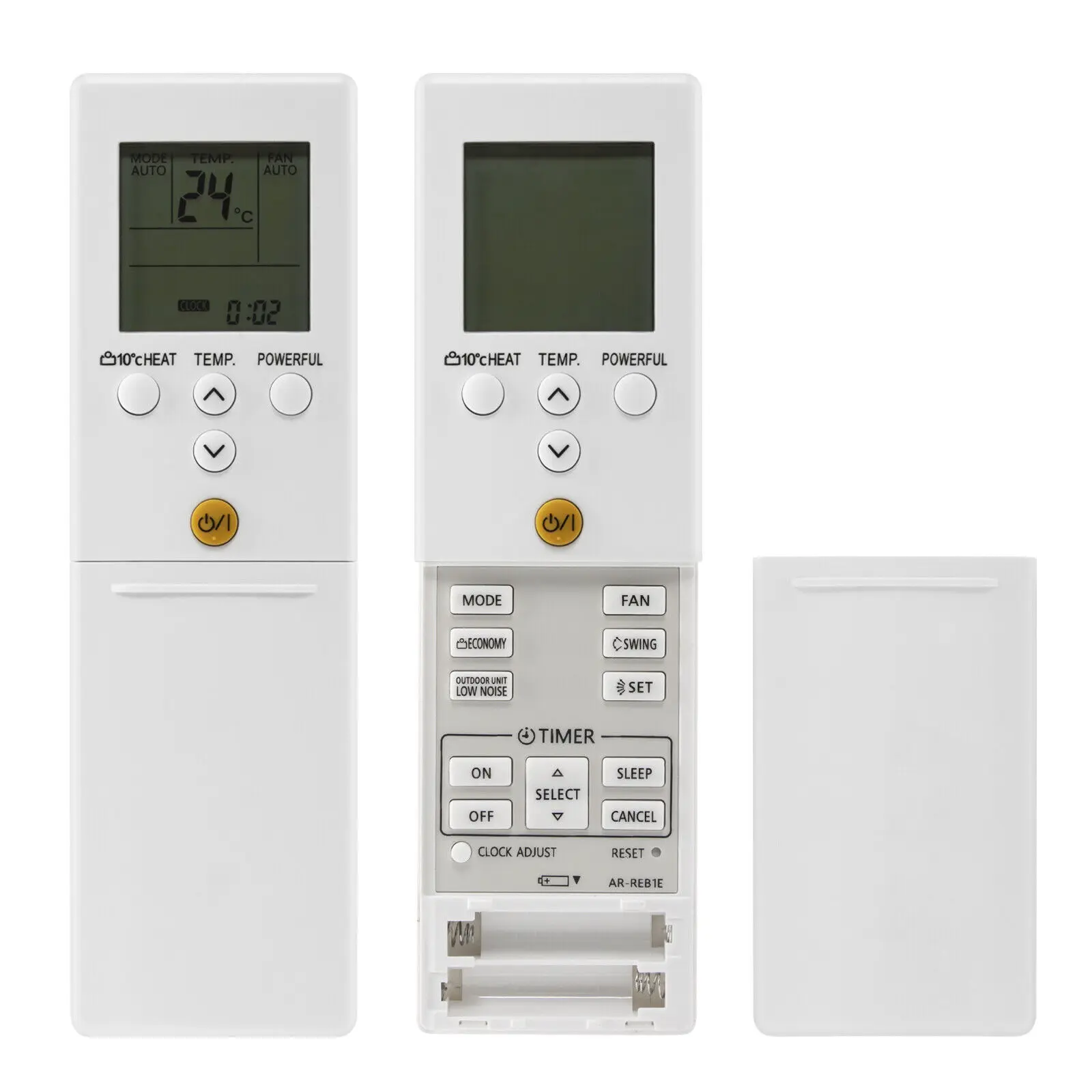 

New AR-REB1E For FUJITSU Air Conditioner Remote Control AR-REY1U AR-REB2E AR-REF1E AGHG09KVCA