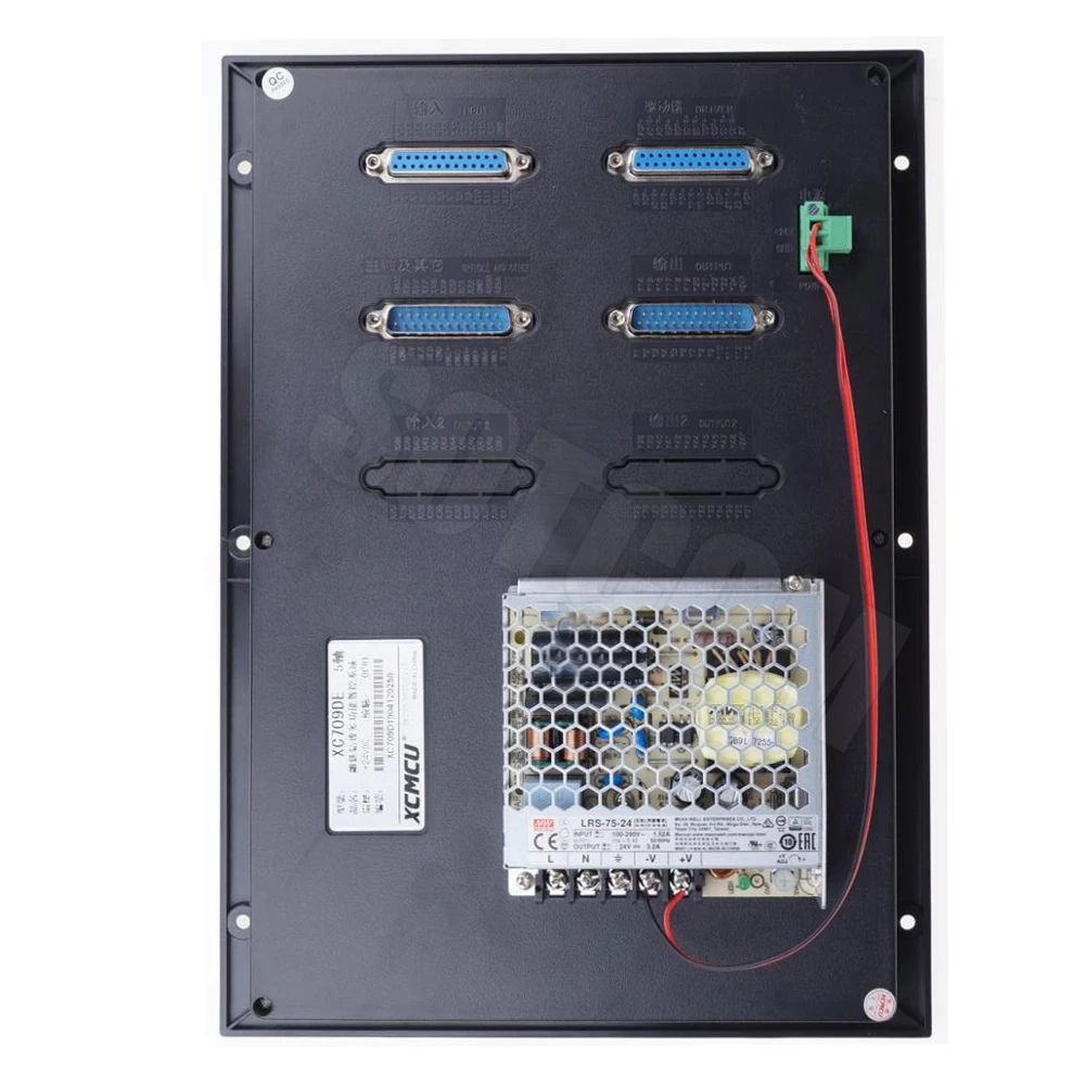 Xc709d Cnc Usb Controller 3/4/5/6 Axis Control System G-code Supports Offline Milling, Boring, Tapping, Drilling And Feeding