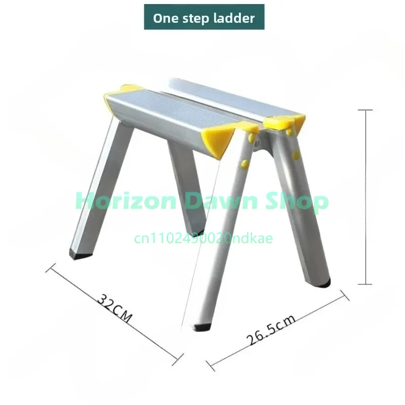 Multifunctional Folding Ladder Aluminum Alloy Telescoping Ladder Two-stage Three-stage Four-stage Household Ladder